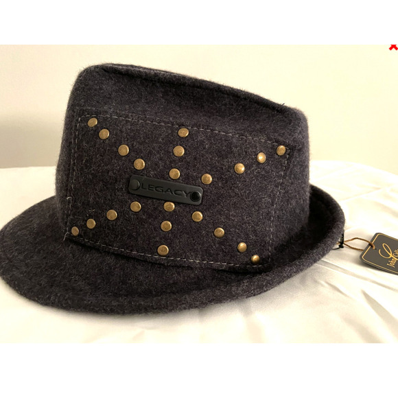 NWT -John Callanan Legacy Gray Fedora-Size Medium - Picture 2 of 16